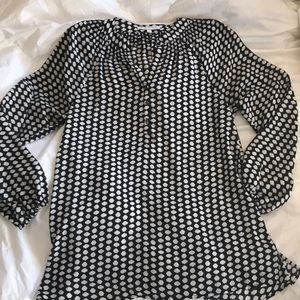 Fun Polka Dot Tunic Dress Top